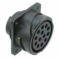 Deutsch Mil Series Connector, 13 Contact(S), Aluminum Alloy, Female, Receptacle CIRP03T32A13SV0N